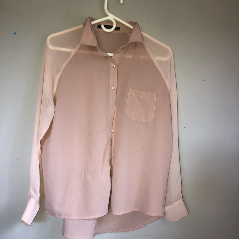 Thin long sleeve top